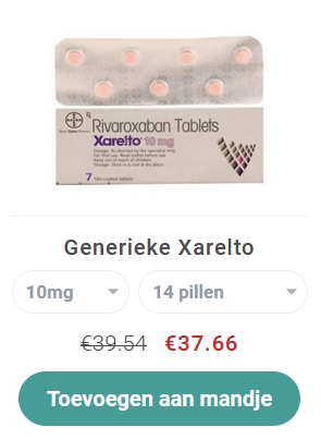 Xarelto 20 mg: Effectieve Anticoagulans voor Bloedverdunning