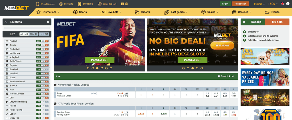 Do Melbet online betting and get a suitable revenue