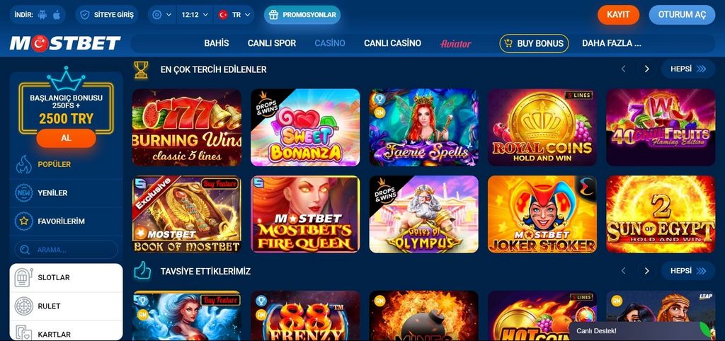 Стимул депозита на сайте Mostbet 30%